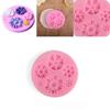 Versatile 3d Flower Silicone Mold For Effortless Fondant Cake Decorating And Crafts