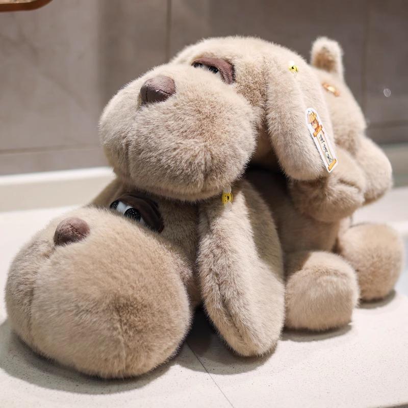 Cute Soothing Dog Puppy Puppy Doll Plush Doll for Boys To Sleep and Hug Children's Birthday Gift