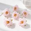 Fiori di Rosa Artificiali Fatti a Mano Materiale per Ghirlande Fai da Te Stile Ins Floreale Vintage Tea Decorazione Matrimonio Fiori Finti Oggetti di Scena per Foto Fiori Finti