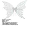 Fairy Wings for Girls Women Halloween Elf Cosplay Accessories Organza Butterfly Fairy Costume for Dress Up Party Favors