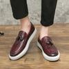 Casual leather shoes spring soft-soled driving shoes leather lazy shoes board shoes