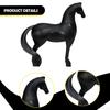 Carved Horse Statue, Animal Figurine, Modern Design, Office Decoration, Craft, Contemporary Art,