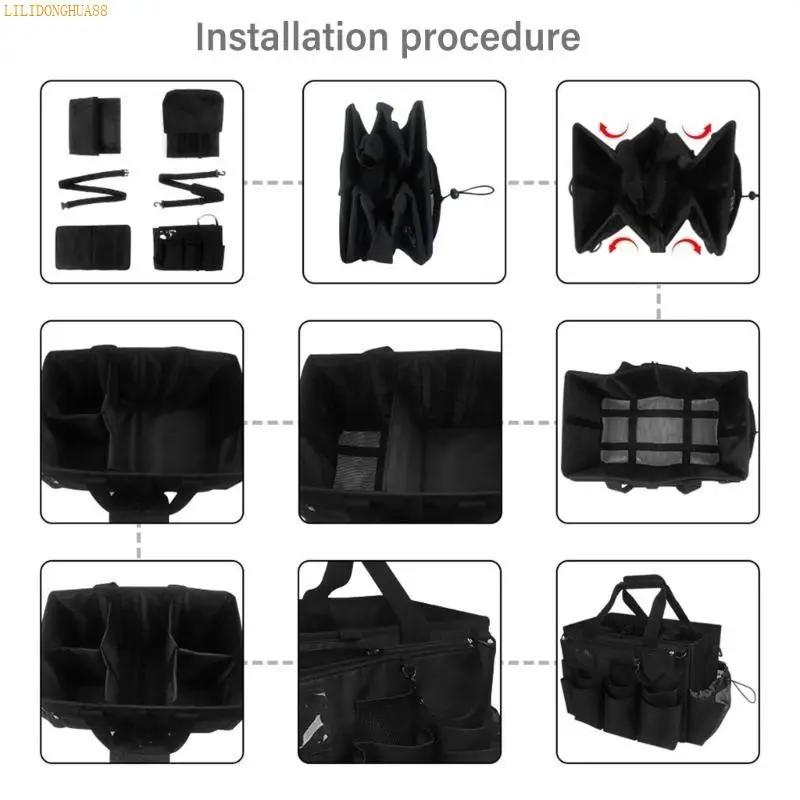 K1AE Wearable Housekeeping Detailing Spacious Supply Storage For Cleaning Tool