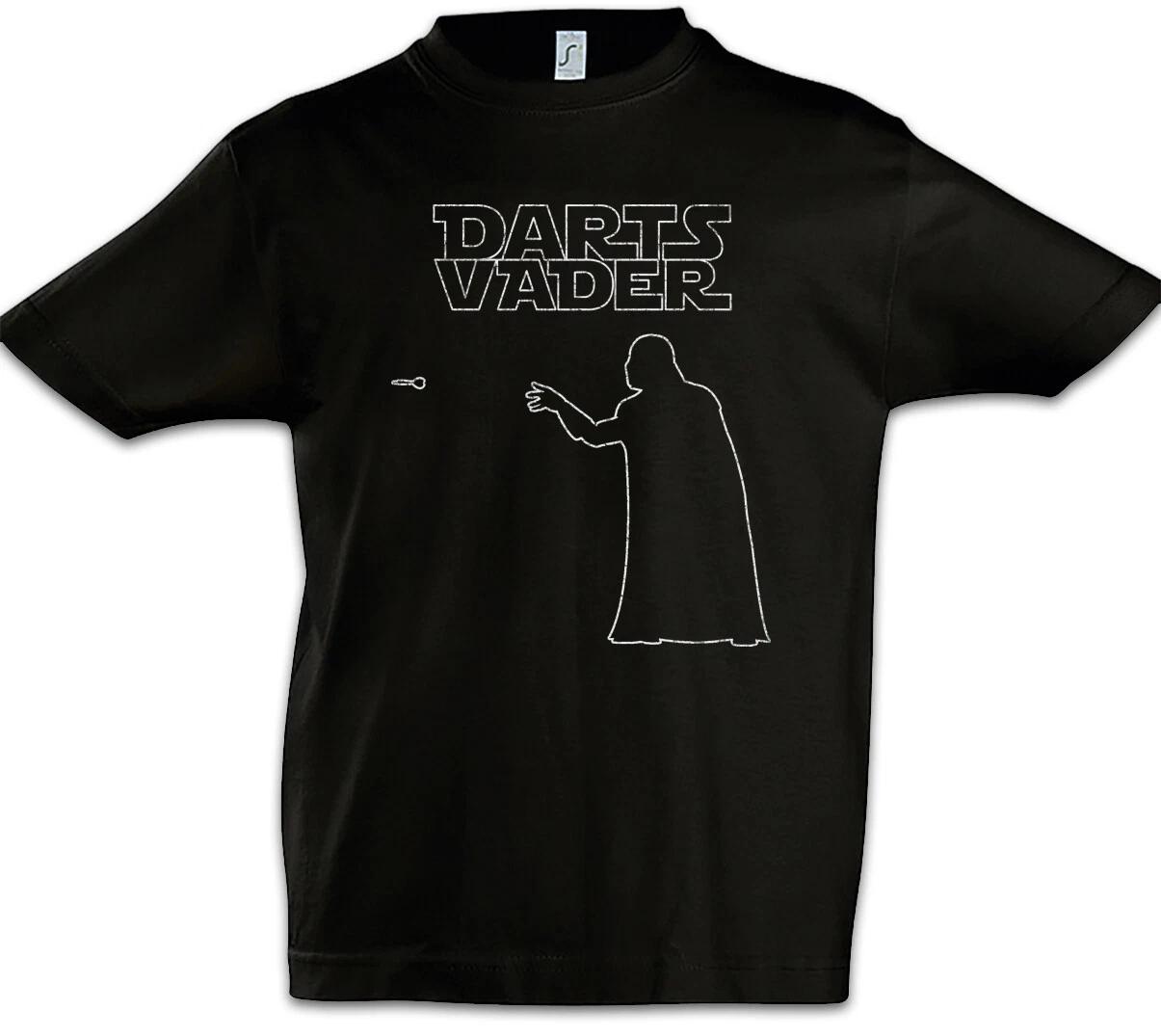 Darts V Kids Boys kids boys T-Shirt Darth Fun Dart Player Arrow Vader Arrows Pub Bar 160