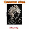 Kit Pittura Diamante Opera Perla Fai da Te 15.7x19.6 pollici Kit Pittura Diamante Gem Art Senza Telaio per Adulti Idea Regalo Decorazione Murale Casa