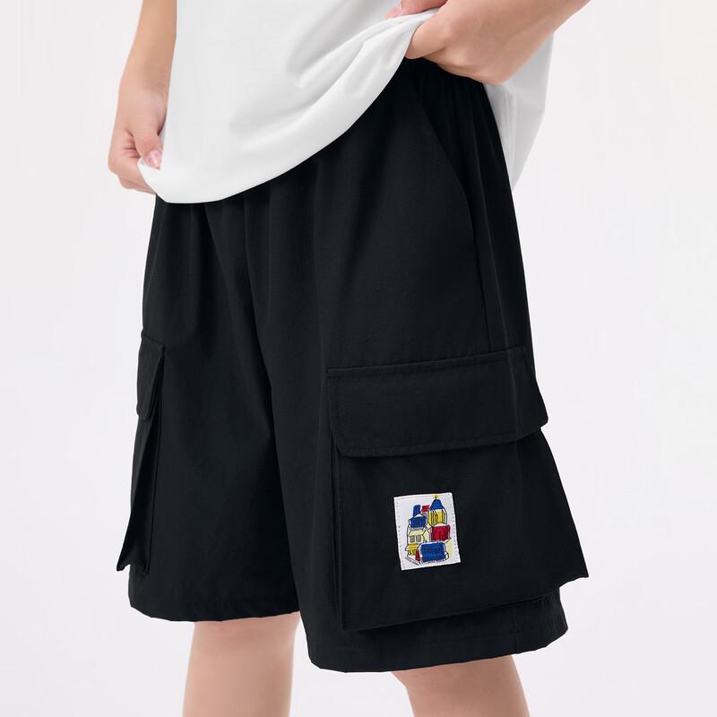 Xiaoyinman Boys' Casual Cargo Shorts