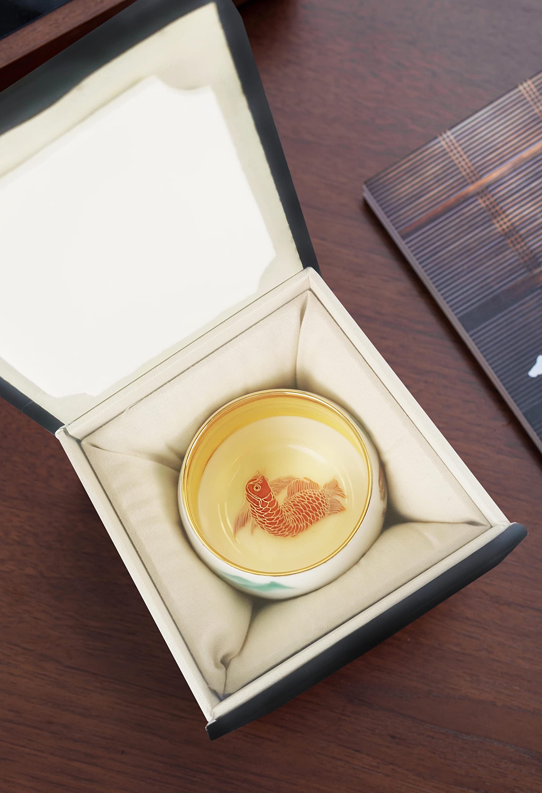 

Tinbot Ceramic Gold Matcha Tenmoku Tea Japanese Sake Restaurant Teacup, Bowl, Golden, Style, Kiln-Mounted, Bowl, Handmade, Kiln-Made, Tableware, Bowl,