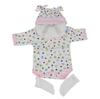 Roupas Fofas para Boneca Servem para Boneca Bebê de 48-50cm Bebê Reborn Boneca Criança Pequena Acessórios Conjuntos de Roupas