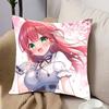 Cute Hot Girl Kawaii Sakura Miko Cushion Cover Decor Home Throw Pillow Covers For Couch Camping Pillow Cover Decorations