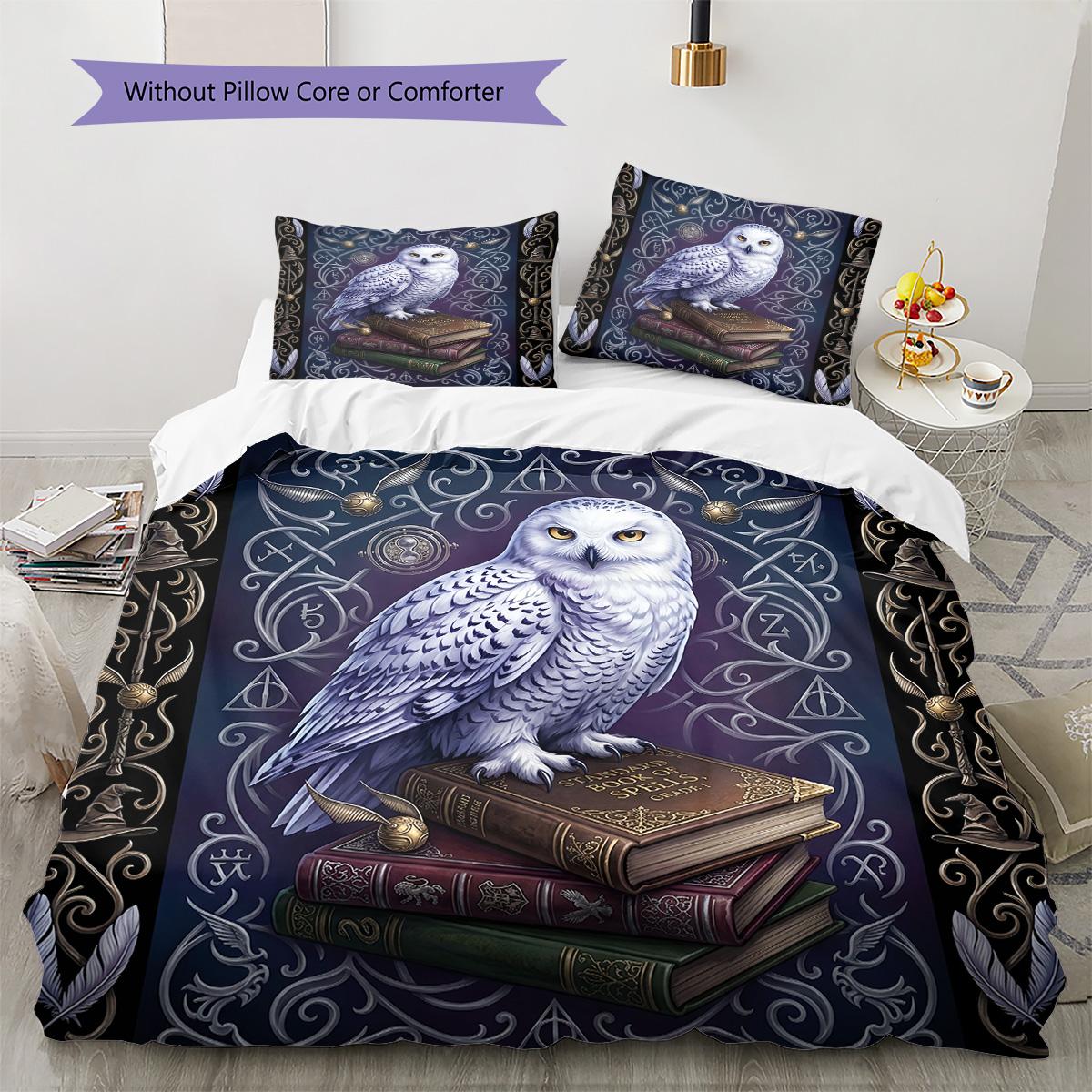 

Fantastic Art Pattern Bedding Set Quilt Cover Pillowcase Home Decor Gift (1 * duvet cover + 2 * pillowcase, without core) 135x200cm