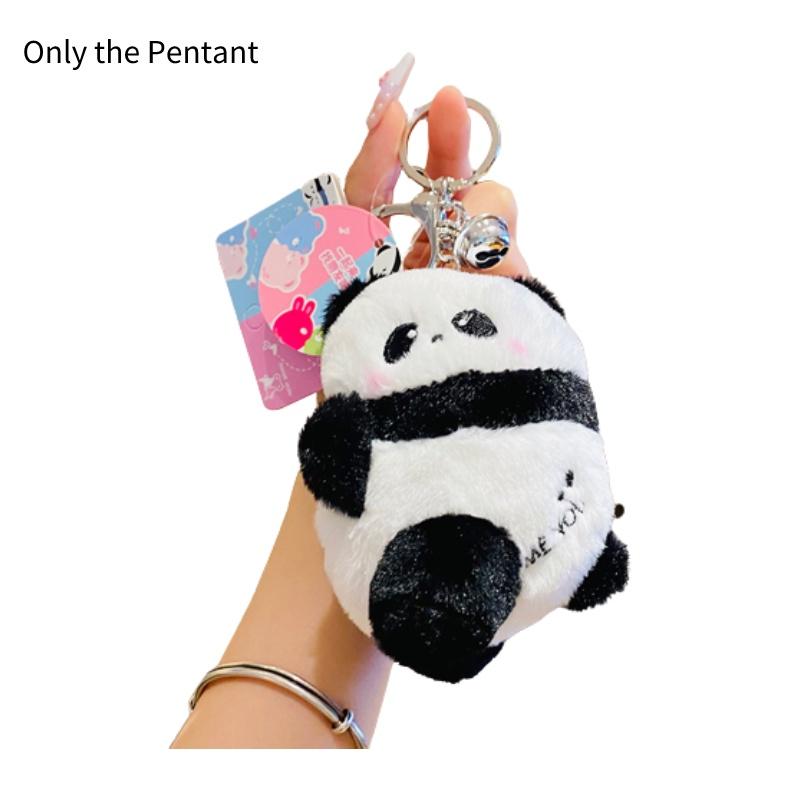Adorable Plush Keychain With Cutest Tilted Face Perfect For Gifting On Any Occasion Man Miao