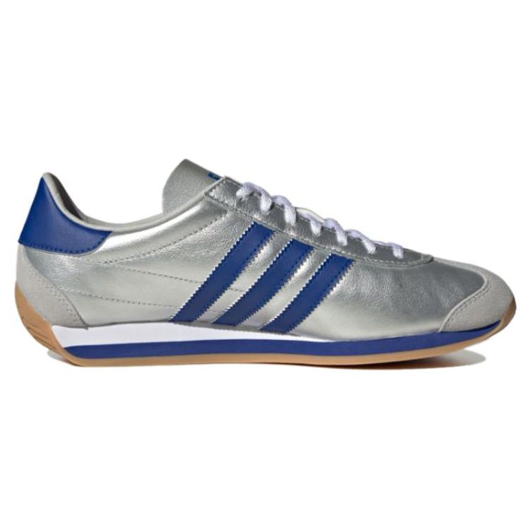 adidas Country OG Matte Silver Bright Blue Unisex-Sneaker Cloud-White IE4230