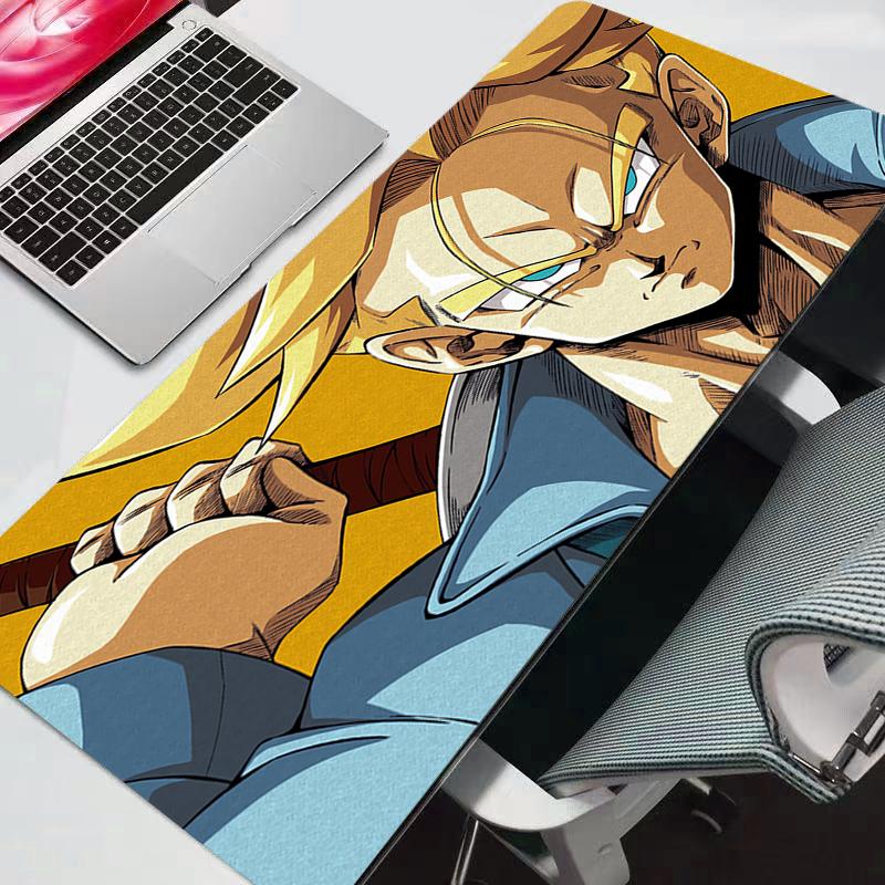 Mouse Pads Gaming Mouse Pad Dragon Ball DBZ Computer Gamer Laptop Keyboard Carpet Mat Big Non-Slip Rubber Table Rug New