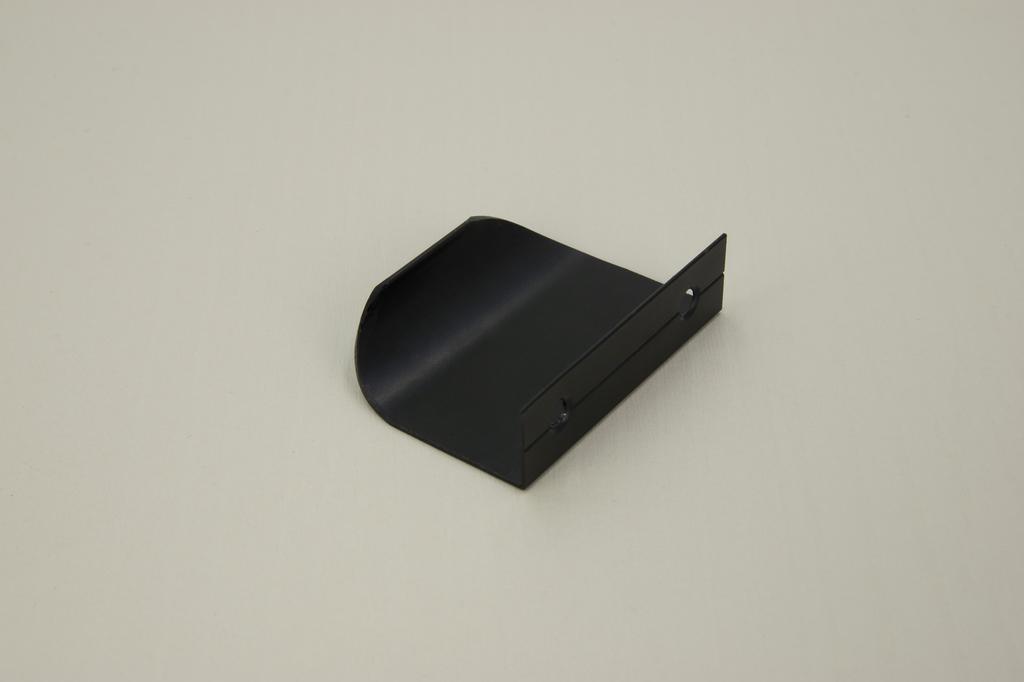 50 mm black edge furniture handle