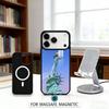 S-Statue L-Liberty America USA Flag Phone Case Magnetic For iPhone17 16 15 14 13 12 Pro Max For Magsafe Wireless Charging Cover