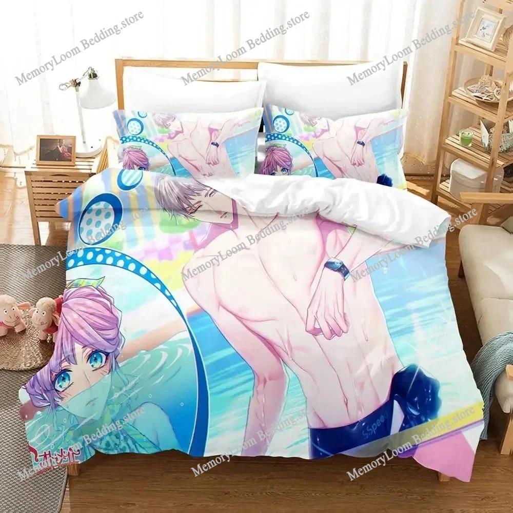 3D Printing Trendy Soft Cupid Parasite Anime Bedding Set Duvet Cover Pillowcase Comforter King/Queen Size Boys Adult Bed Set