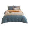 Yiyiai Cotton Brushed Striped Bedding Set