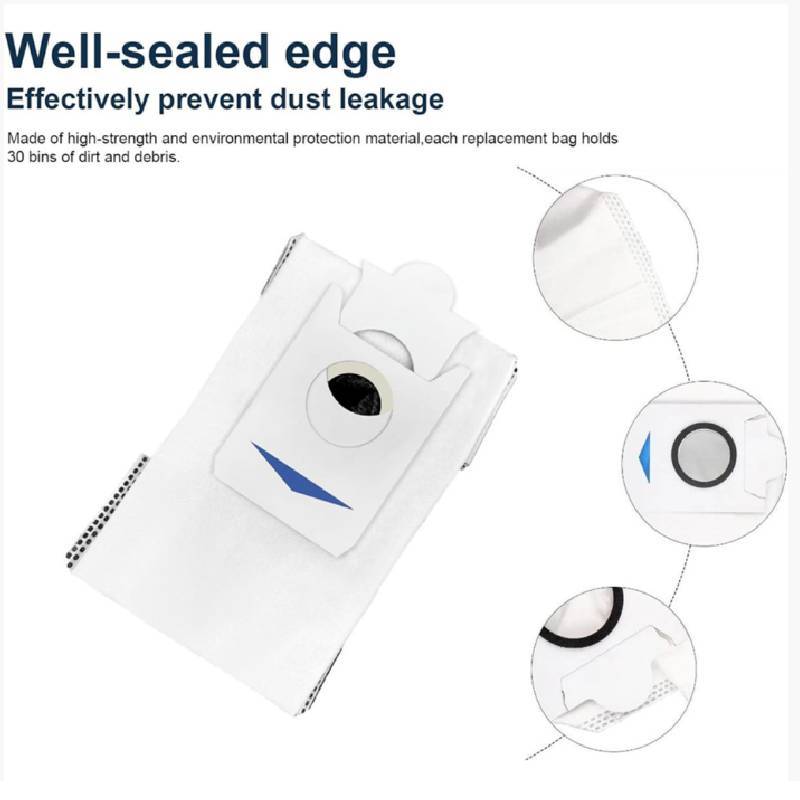 

Для Deebot Ecovacs X5 Pro X5 Omni X2 Omni Мешки для пыли Аксессуар для робота-пылесоса