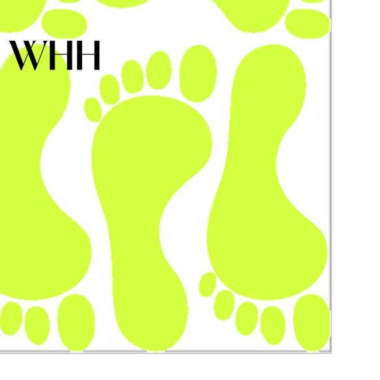 Living Room Wall Decals 2 Sheets/Set Halloween Footprint Sticker Glow In The Dark Waterproof PVC Removable Easy To Use Stickers Bedroom Office