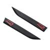BPN1 2025 Hot 2pcs ABS R Logo Car Fender Side Wing Emblem Badge Sticker For Volkswagen VW Golf 5 6 7 Passat B6 B8 Tiguan R Line GTI P ly2