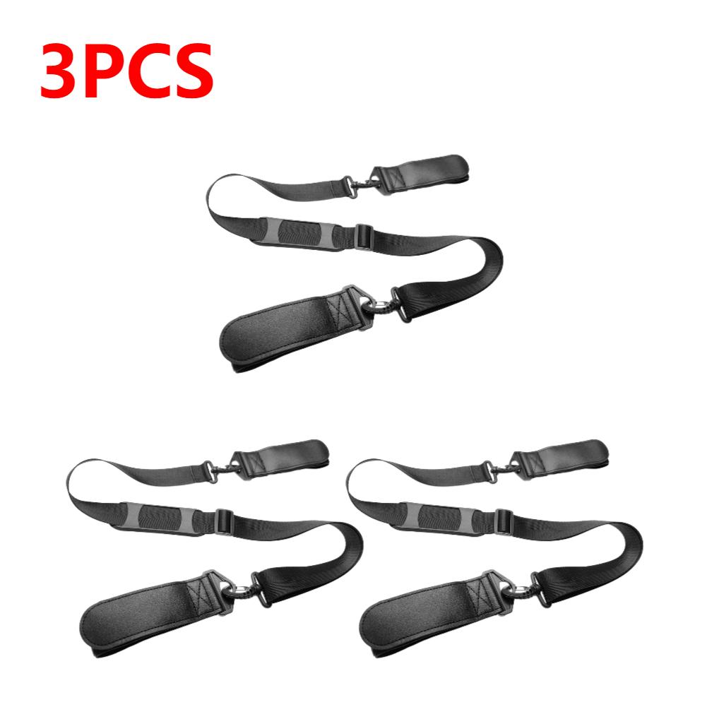 1-10PCS Adjustable Ski Borad Carrying Strap Portable Skiing Pole  Strap Skiing Reinforced Shoulder Hand Carrier Leash