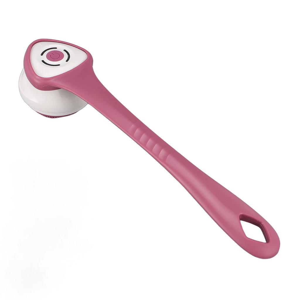 Electric Shower Brush Set Multifunctional IPX6 Water Proof   Handle Cordless Back Scrubber Automatic Body Bath Brush