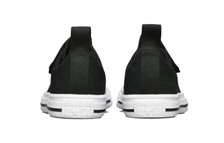 Converse Chuck Taylor All Star Canvas Comfortable Low top Kids Canvas Shoes Black Children Aged 3 7 Years Old 671187C