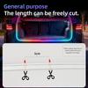 4M Car Trunk LED Strip Light RGB Rainbow Dynamic Chasing Light Universal Auto Trunk Decoration Exterior Interior LED Light 12V