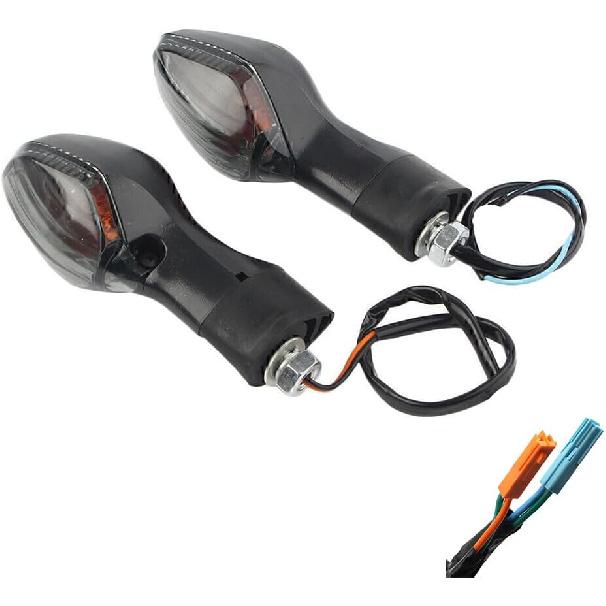 2x Turn Signal Indicator Light Blinker Lamp For Honda CRF250L CRF 250L 2013 2014 2015 2016 (Smoke)