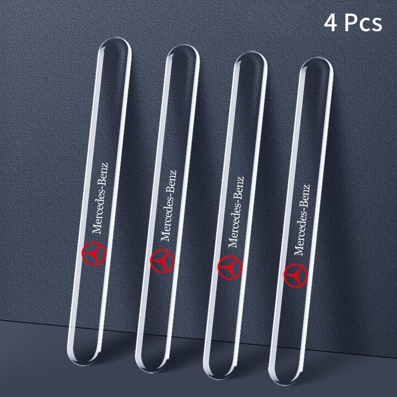 

Transparent Car Door Handle Bowl Sticker Anti-collision Strip for Mercedes Benz New B/C/E Class A Class C200L GLC GLK CLA GLA
