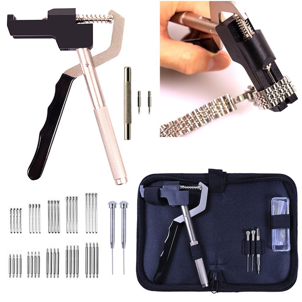 Watch Repair Tool Set Watchband Disassembly and Replacement Tool Watch Adjuster Handheld Watchband Disassembly Pliers storage