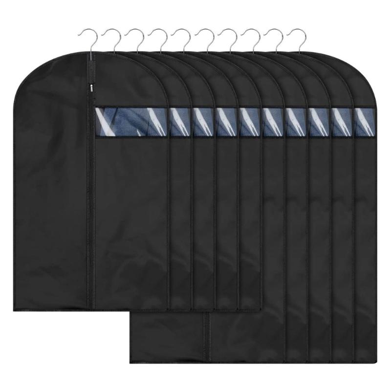 Clothes Dust cover Wedding Dress Cover Suit Coat Storage Bag Garment Bags Wardrobe Hanging Clothing Organizer for Travel