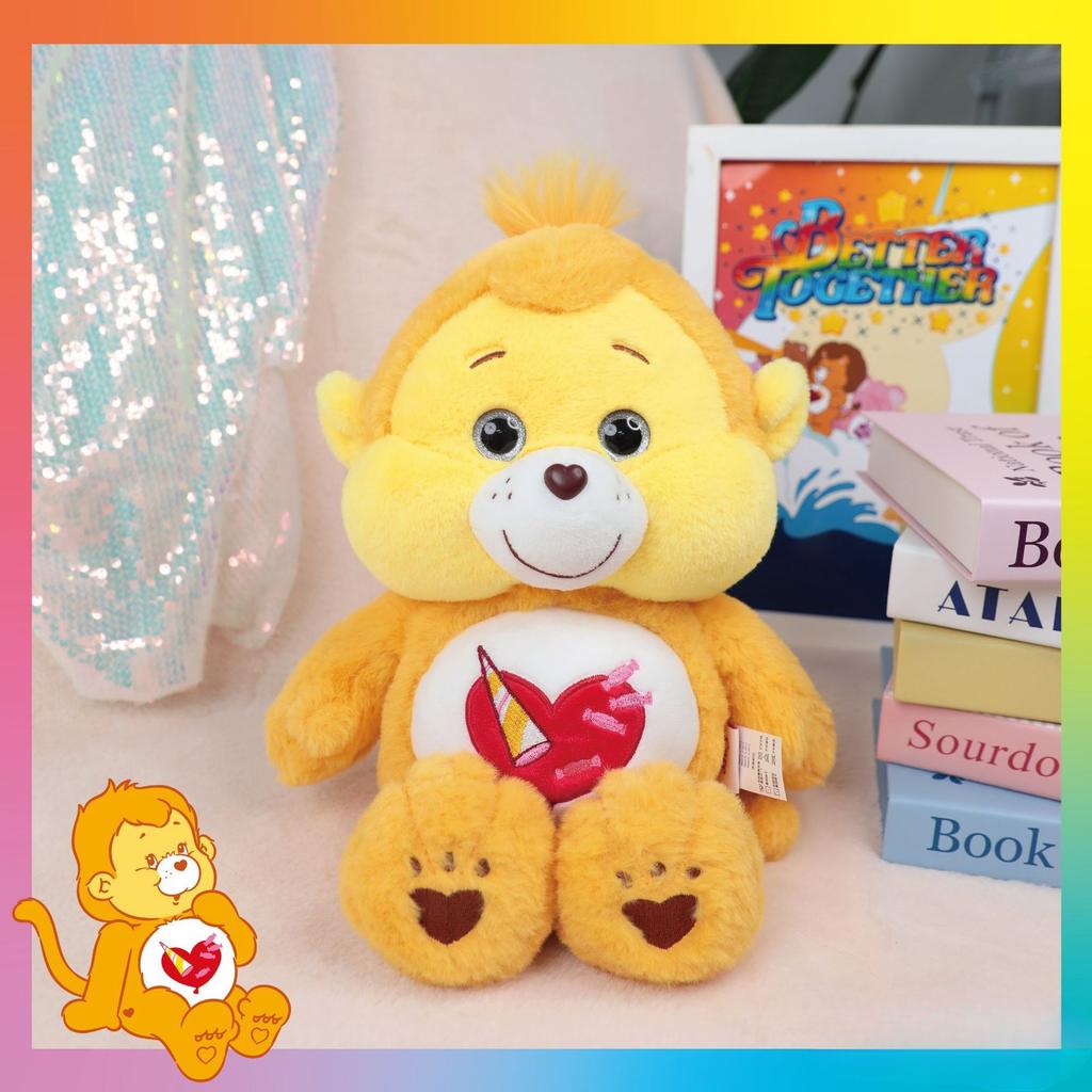 Genuine 33cm Lovely Care Bears Forest Animal Series Plush Home Decor Super Soft Soothing Sleeping Doll Birthday Pillows Gifts