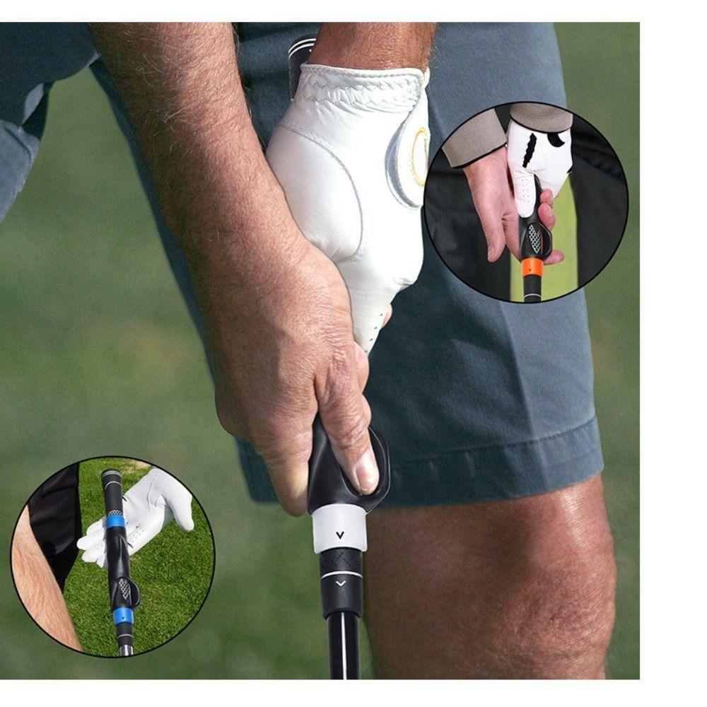 Swing Trainer Golf Grip Trainer Attachment Golf Swing Correction Gesture Alignment Training Aids