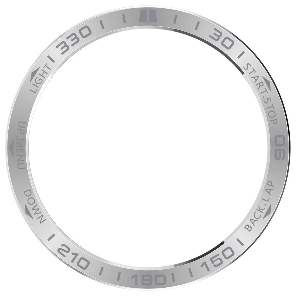 Steel Bezel Rings Against Scratch Protections Elegant Bezel Rings Protective Guard Smartwatch Bezel Styling for Watch