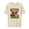 Certified Racist Shortsleeved Tshirts for Men and Women Summer Cotton Vintage Racing Driver Clothing Couple Style