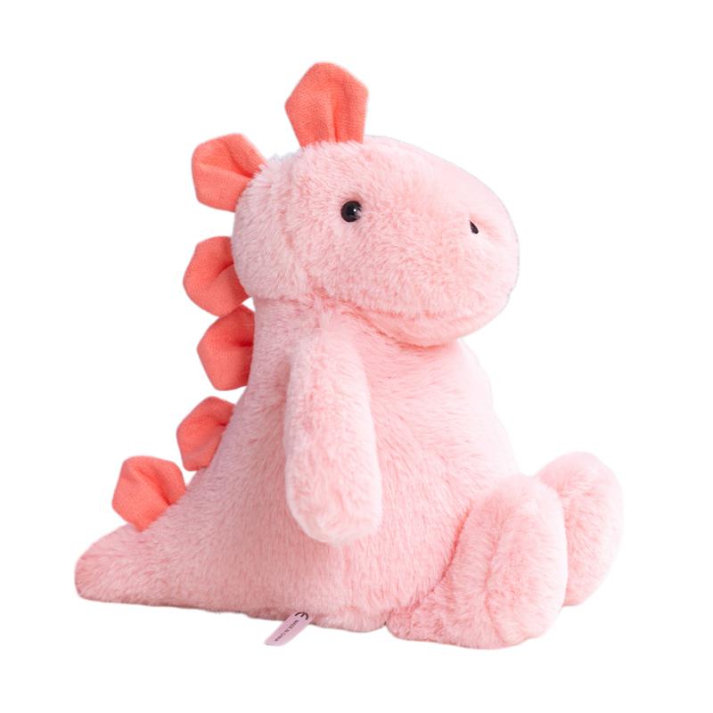 Dinosauro Rosa Kawaii Realistico Peluche Morbidissimo Imbottito in Cotone PP Cuscino Corpo Accogliente per Adulti Decorazione Ideale per la Stanza Regalo