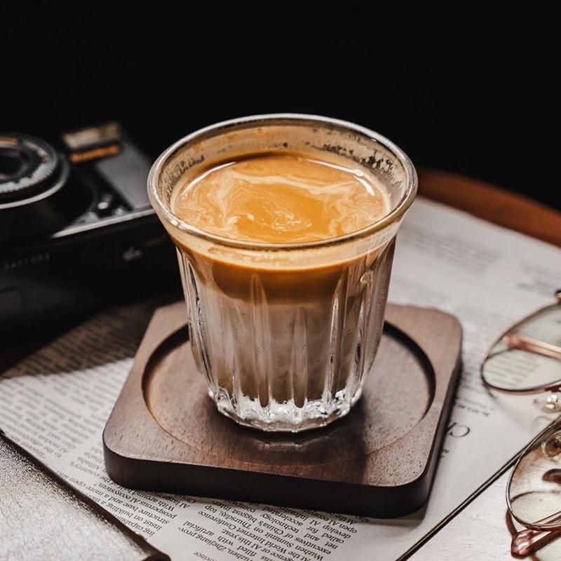 

Набор винтажных чашек эспрессо из прозрачного стекла Shangqi