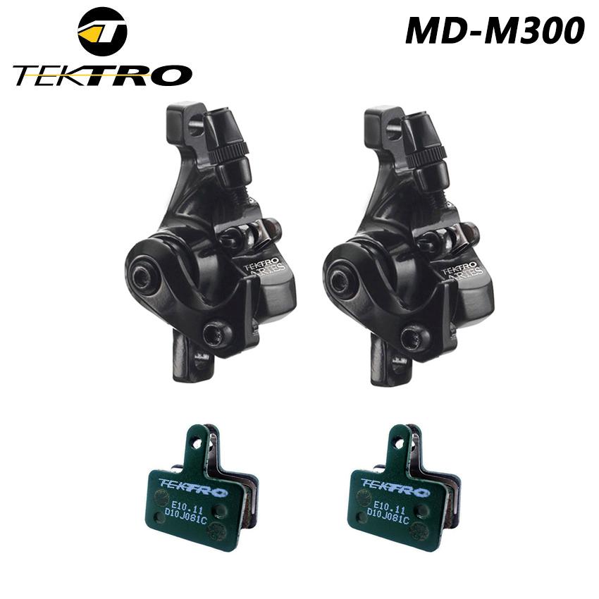 TEKTRO MD-M300 Bicycle Disc Brake Mountain Bike Mechanical Brake Clamp Wire Control Cable Pull Disc Aluminum Alloy Accessories