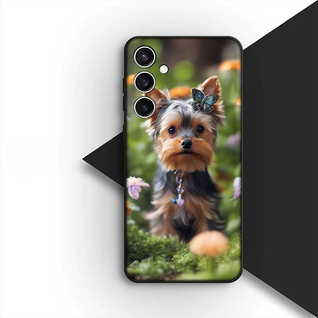 Yorkshire Terrier Yorkie Dachshund Dog Phone Cover Case for OPPO A18 A16 A80 A40 A17 A15 A38 A78 A79 A54 A57 A58 A60 4G 5G