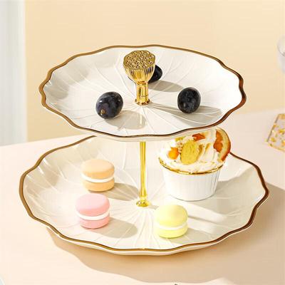 Double-Layer Acrylic Fruit & Snack Tray