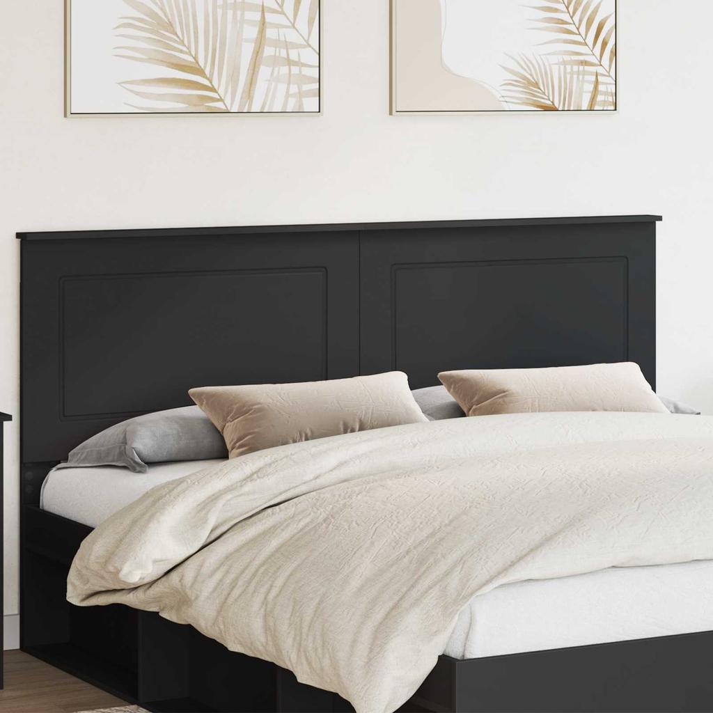 Headboard Black Oak 100 cm Particle Board