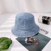Women's and Men's Daily Denim Simple Bucket Hat