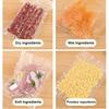 Food Sealer Vacuum Sealer Machine for Food Preservation with Storage Bag 30-Pack Textured Vacuum Bags Included Dry