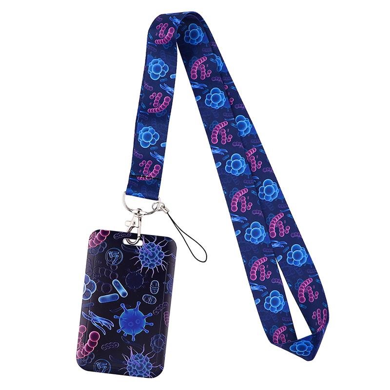 Medical signs Credential Holder Keychains Neck Lanyard For Pass Card Credit Card Holder Keychain Straps Mobile Phone Wholesale
