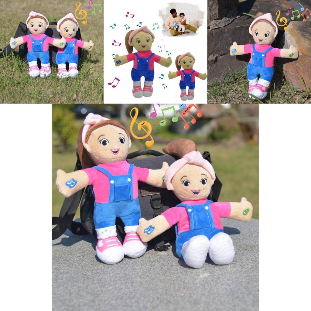 Ms. Rachel Interactive Plush Doll For Preschool Kids With Soft Pp Cotton Filling And English Teaching Features Perfect For Home And Bedroom Use