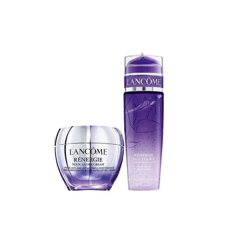 Набор средств по уходу за кожей Lancôme для осветления и скульптурирования, Осветляющий, Подтягивающий и Увлажняющий, Набор из 2 предметов коричневый