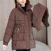 Women's Winter Jackets Hooded Casual Thick Parka Female Long Sleeve Warm Coat