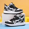 Boys' 2025 Autumn Waterproof Leather Sneakers: Stylish, Casual Sports Shoes for Elementary School Kids