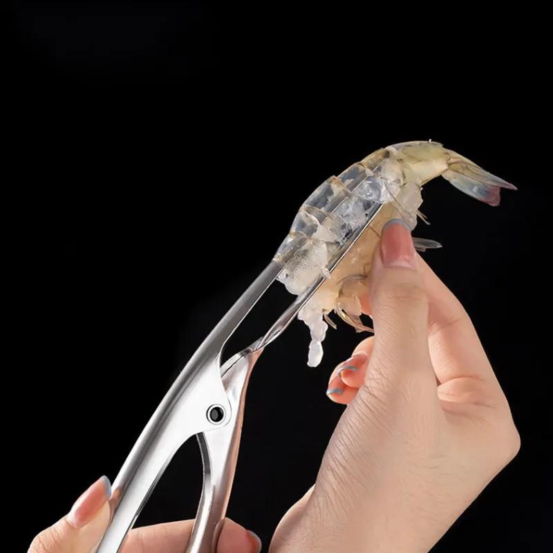 Stainless Steel Shrimp Removal Knife The Shrimp Back And Pick The Shrimp Line Shrimp Shell Peeling Artifact Multi Functional Fish And Shrimp Knife